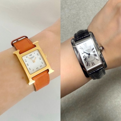 エルメス、カルティエ…【ママの一生ものウォッチ】は「レザーベルト」が便利！