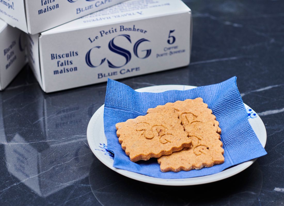 CSG BLUE CAFE AOYAMAの塩バター胚芽クッキーBOX