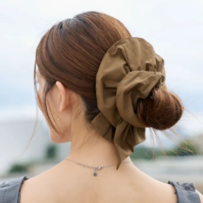 【シュシュ、クリップ】テクニックいらずのヘアアクセ！ショートに使えるものも