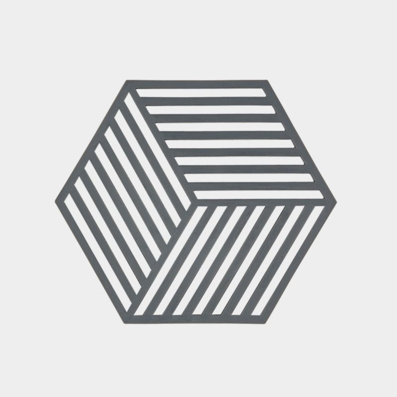zone denmark トリベットヘキサゴン クールグレイが置かれている画像
