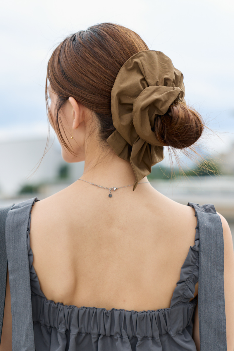 クラウドチームVERY王子咲希の[eldo]ビックシュシュヘアアレンジ