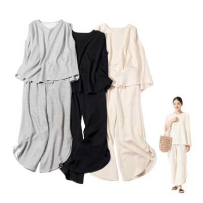 【セットで2万円台】着回し力抜群の「美セットアップ」夏のレジャーや旅行に大活躍！