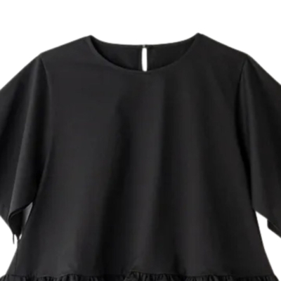 【Tシャツみたいに楽ちん】ガシガシ着られる「フリルカットソー」きちんと感も！