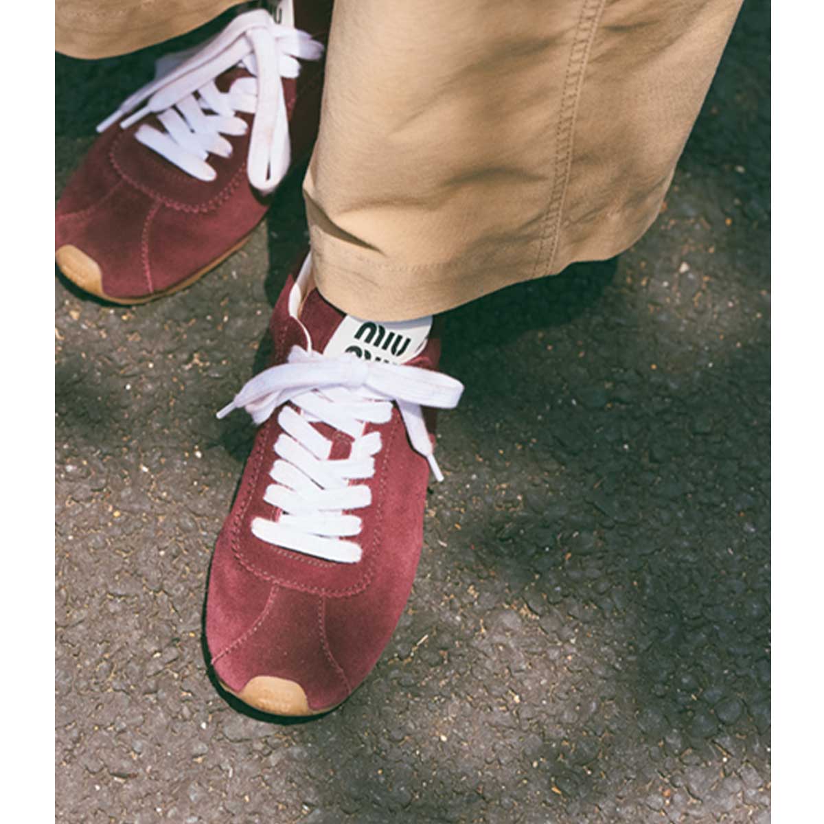 MIUMIUのスニーカー