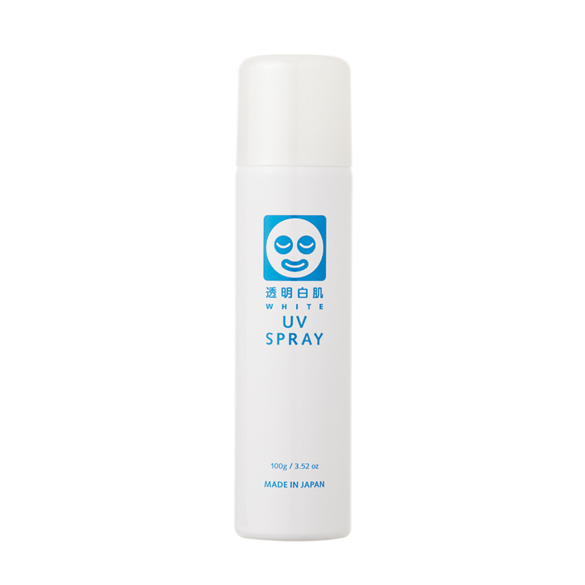 透明白肌　ホワイトUVスプレー 100g SPF50+/PA++++ UV耐水性