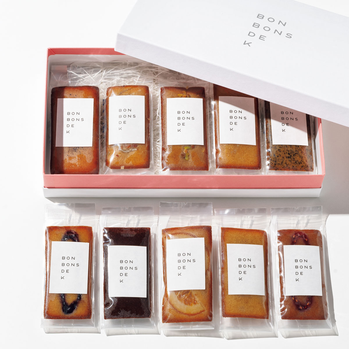 BONBONS DE Kのグルテンフリーフィナンシェの詰め合わせ