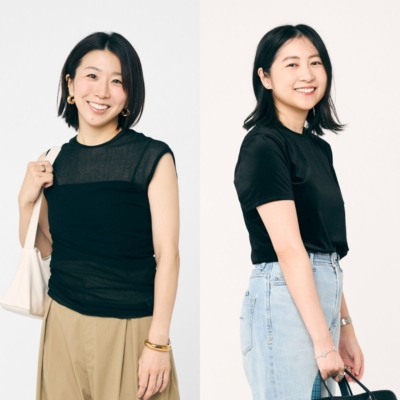 【初秋オシャレに黒トップス】肩パッドも人気！華やか見えするコーデ3選