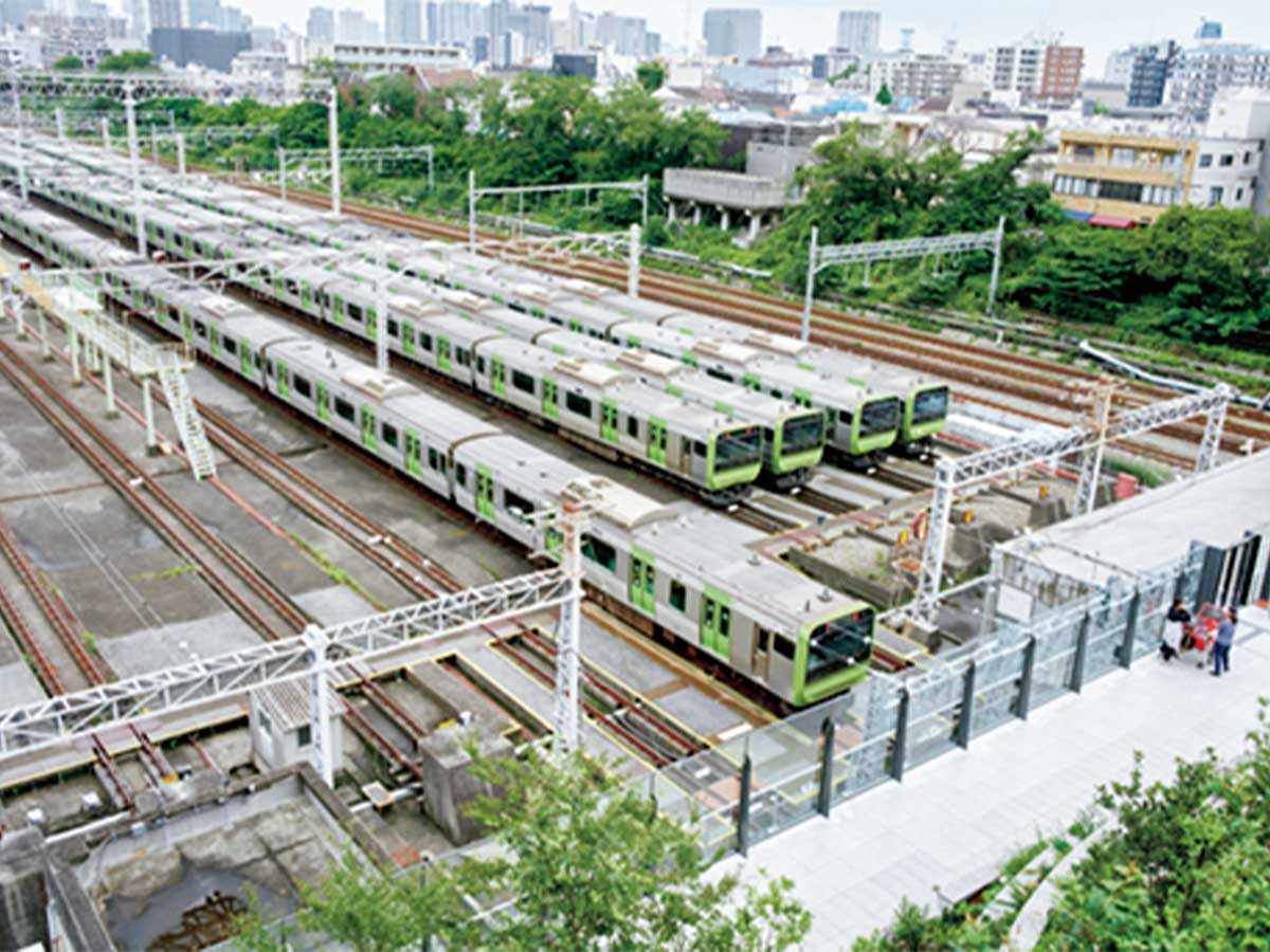 大井町トラックスからの景色