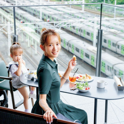 “電車ビュー”のレストランが圧巻！子どもと一緒に楽しめる【大井町トラックス】