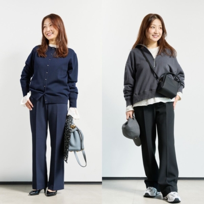 【PLST】の新作パンツが楽ちん＆美脚見え「名品」！150cmのVERYスタッフも絶賛