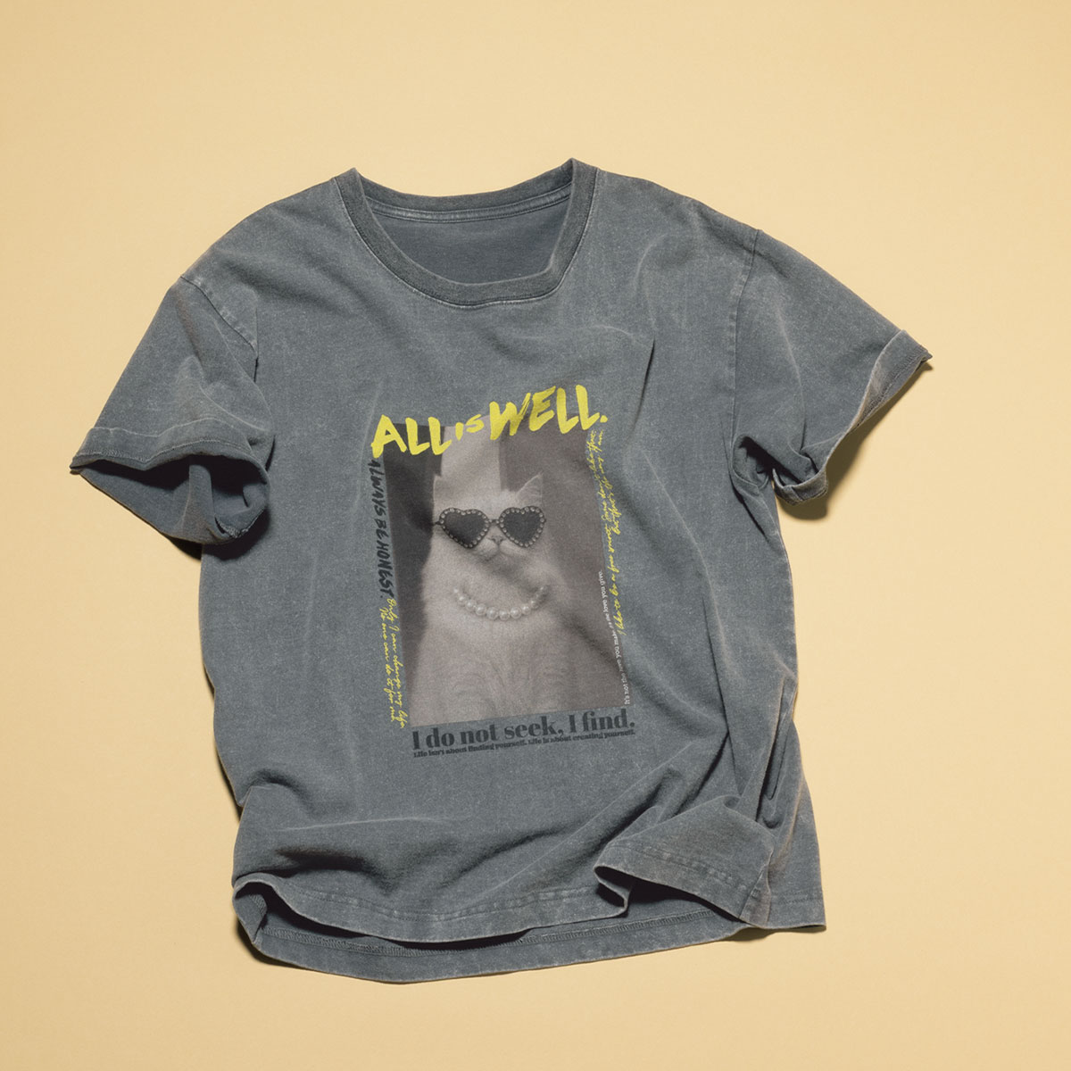 アルページュ ストーリーのヴィンテージ風Tシャツ