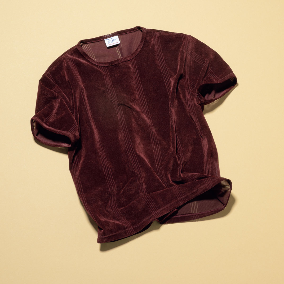 MILLERのベロアTシャツ