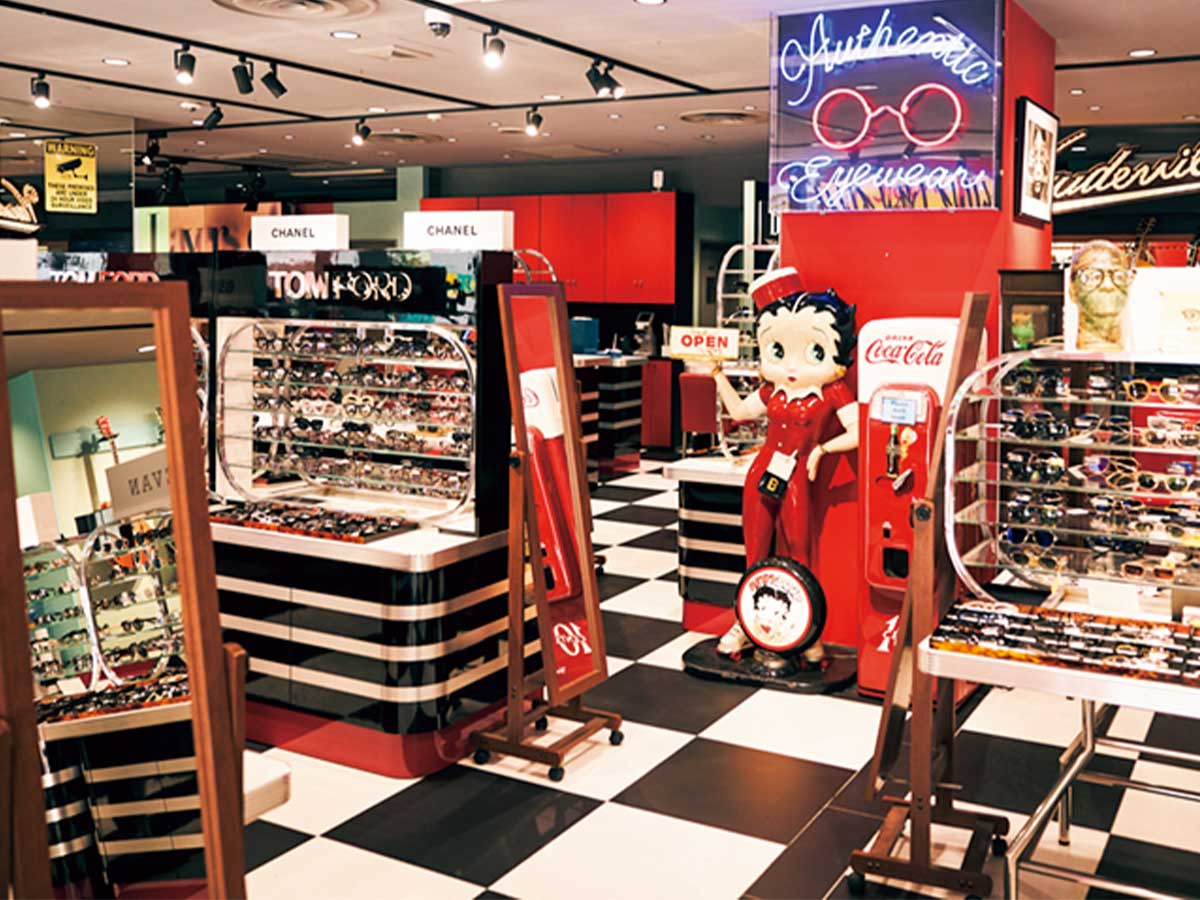 パリミキ渋谷店の店内