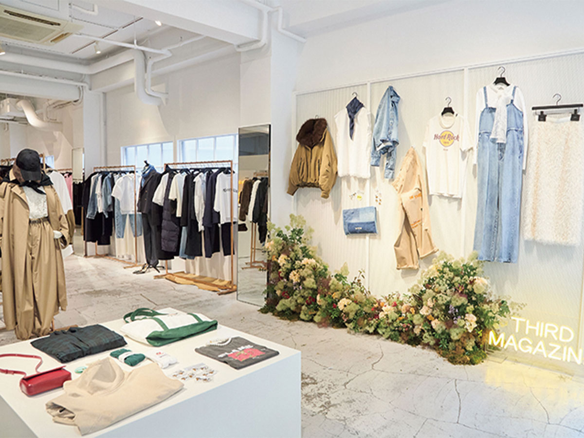 THIRD MAGAZINEの店内