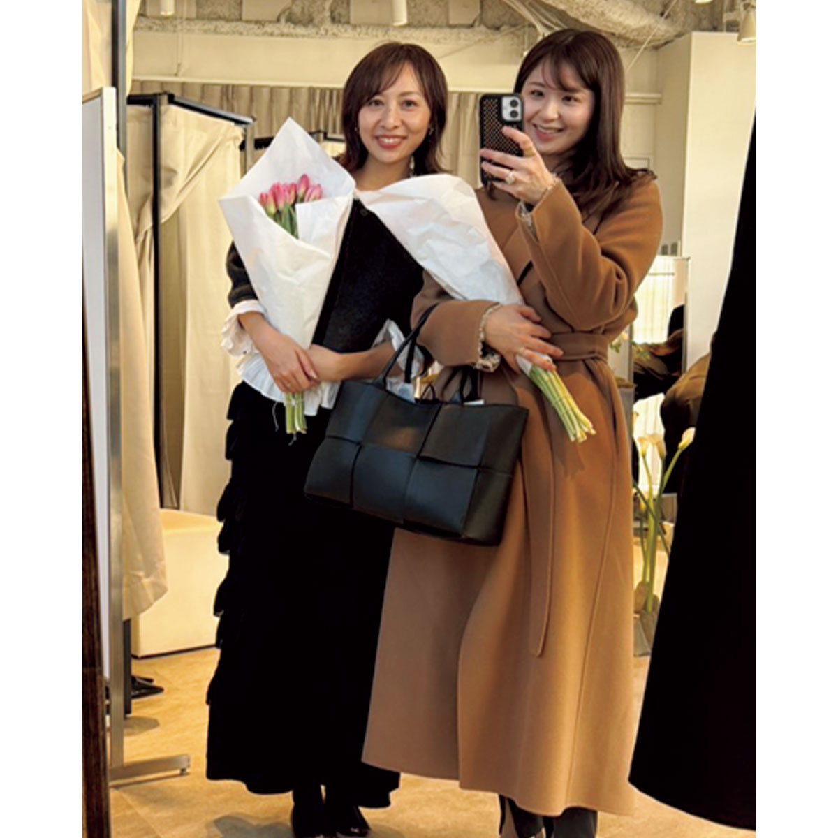 お花屋さん→ポップアップに行ったママ会SNAP